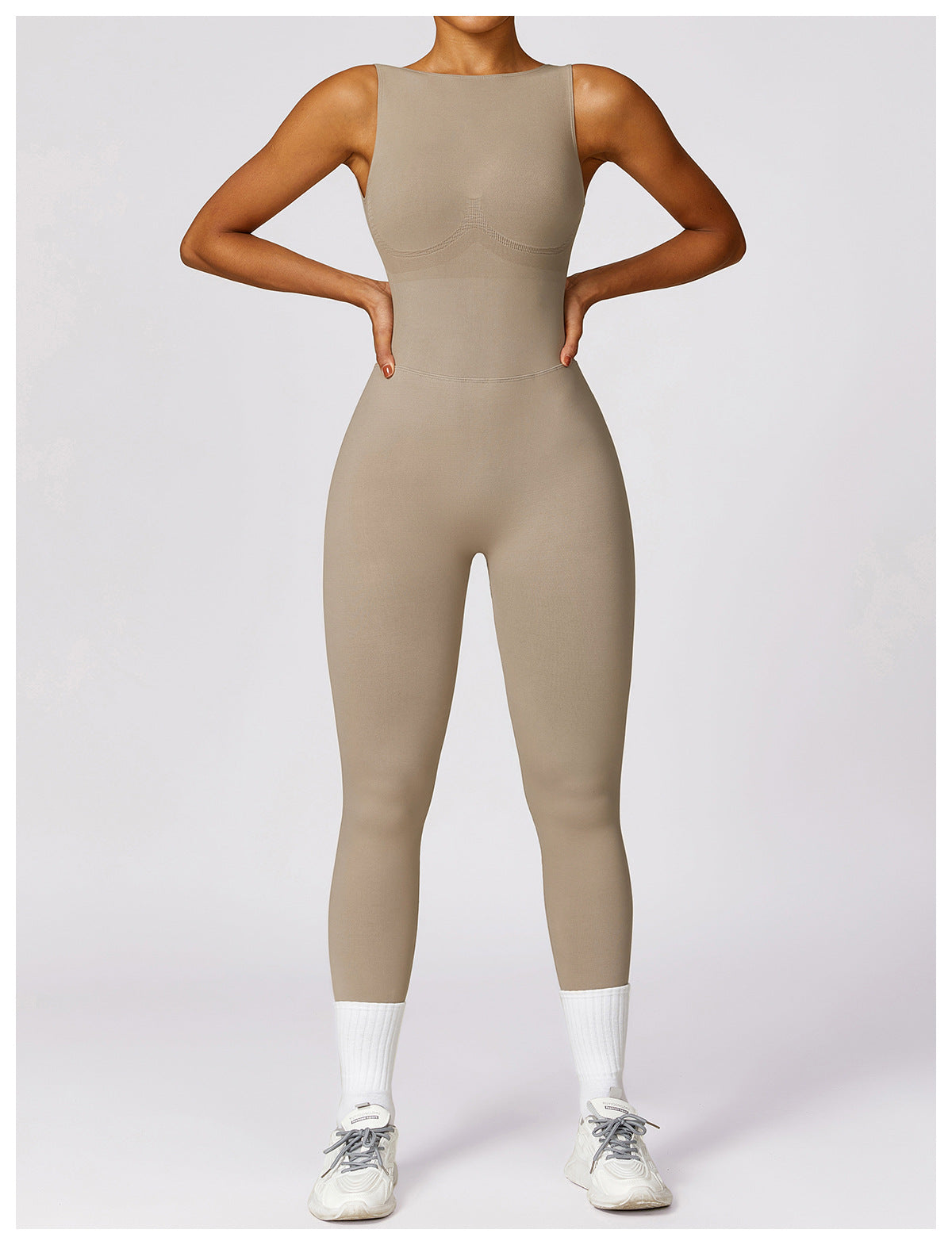 Tight Back Yoga Jumpsuit Sports Fitness Hollow Hip Lifting Yoga Jumpsuit Women