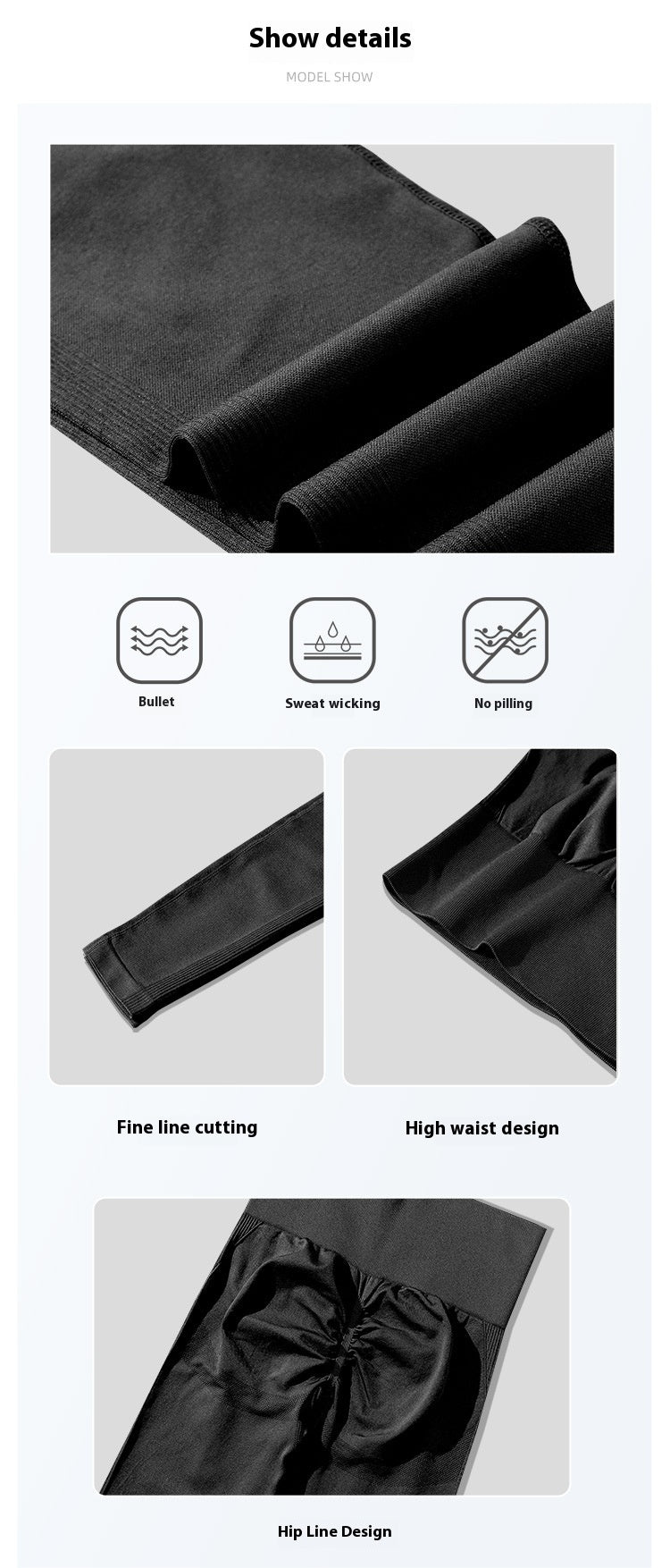 Yoga Clothes Suit Sports High Waist Workout Clothes