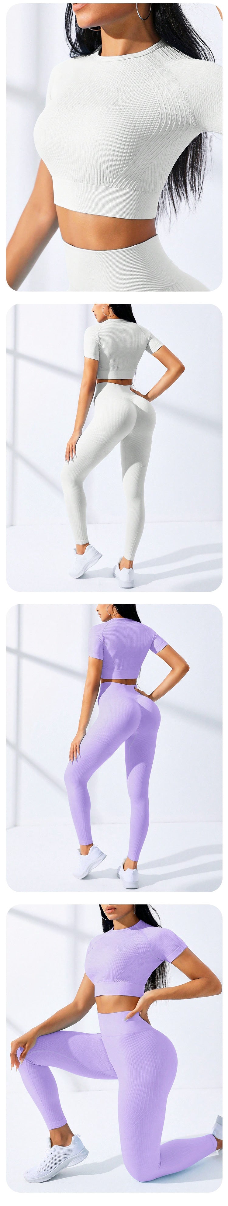 Yoga Clothes Suit Sports High Waist Workout Clothes