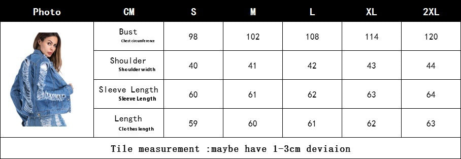 European And American Worn Plus Size Denim Clothing For Women