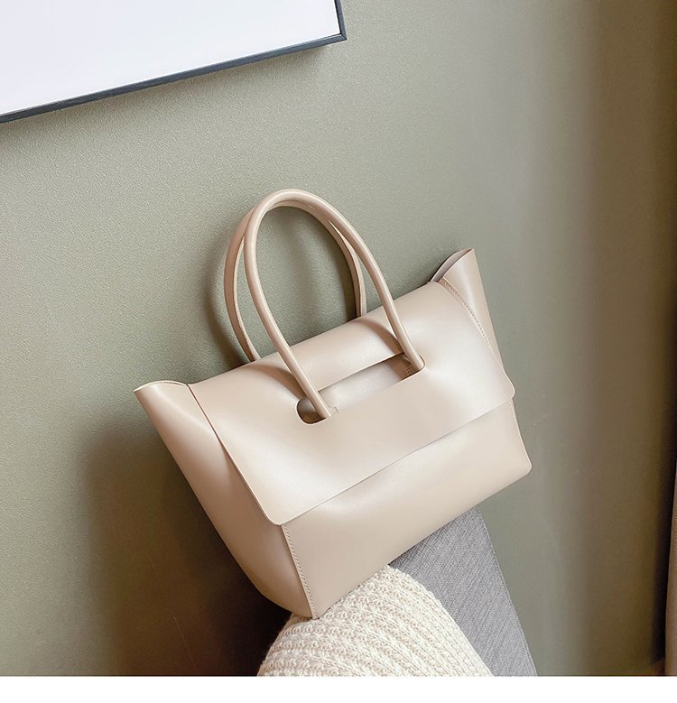 Fashion Women Shoulder Bags Large Capacity Handbags Simple Retro Tote Bags Solid Color Famous Brand High Quality Bags
