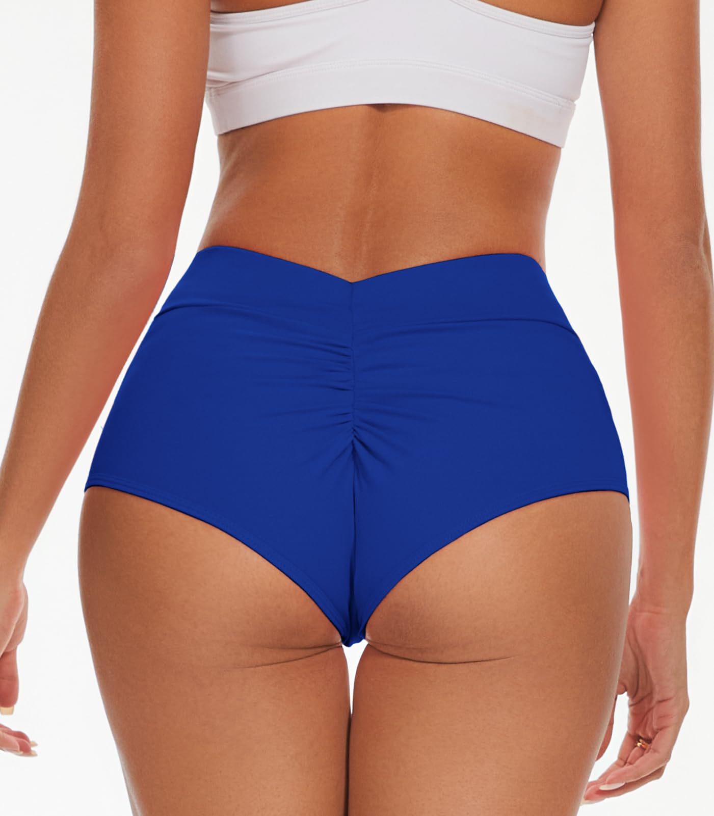 Hip Lifting Yoga Shorts Sports V Back