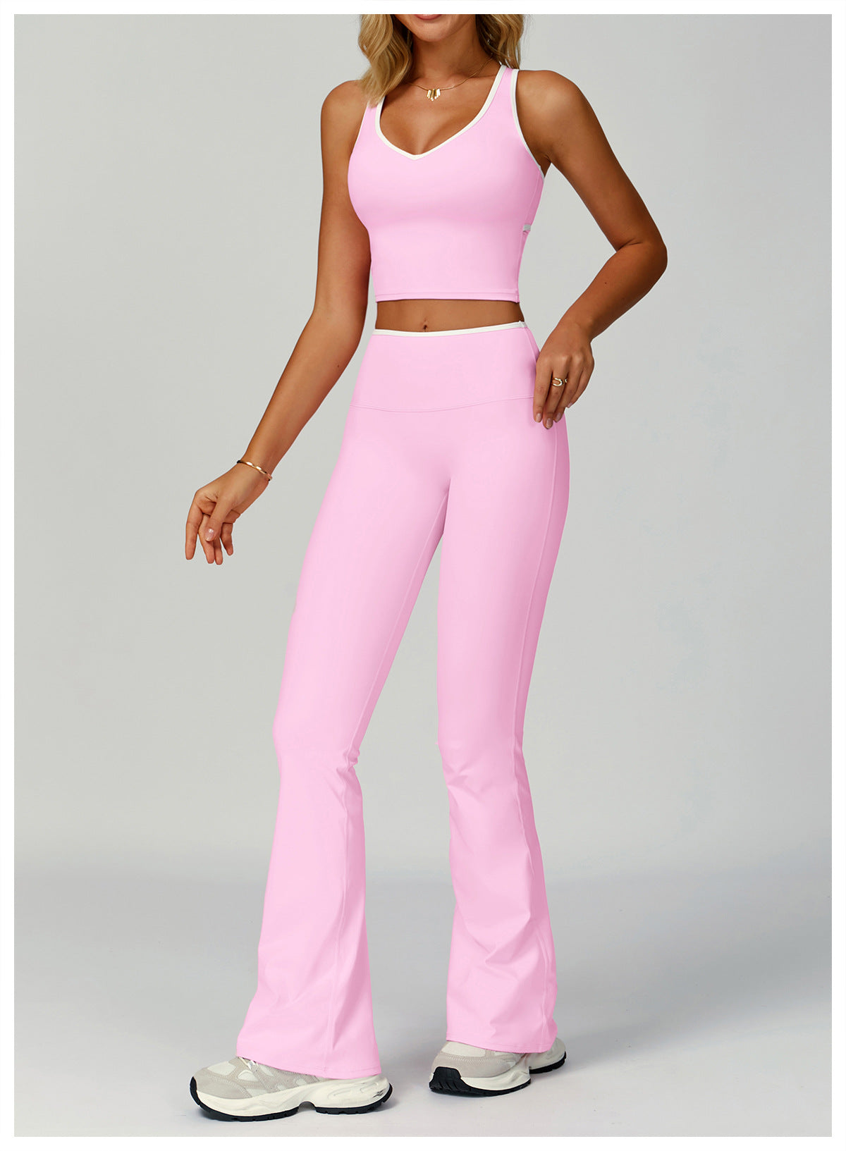 Women's Sports Suit Skinny Yoga Clothes Fitness Suit