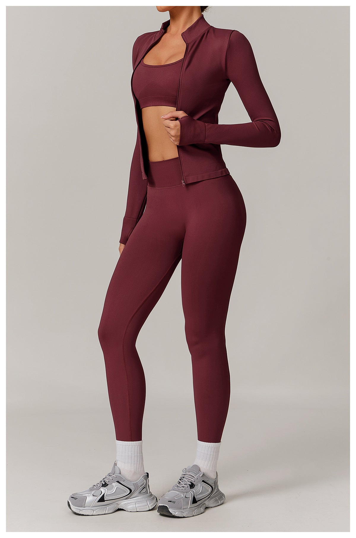 Seamless Beauty Back Yoga Suit Running Quick-drying Tight Workout Clothes