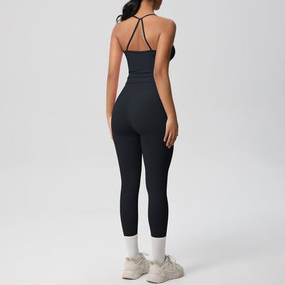 Back Tight Exercise Yoga Clothes Suit
