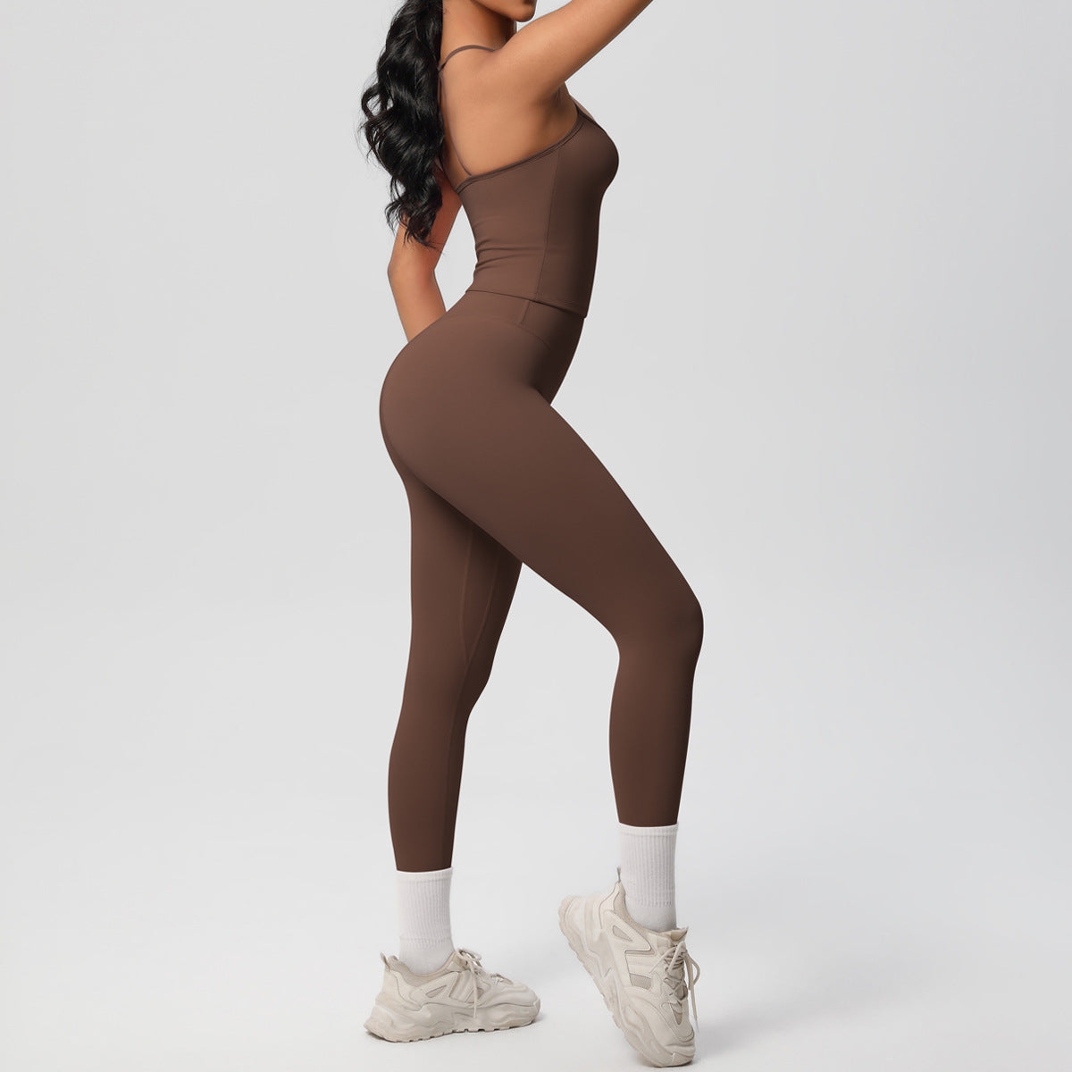 Back Tight Exercise Yoga Clothes Suit