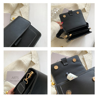 Chain Messenger Bag Fashion Broadband Shoulder Small Square Bag