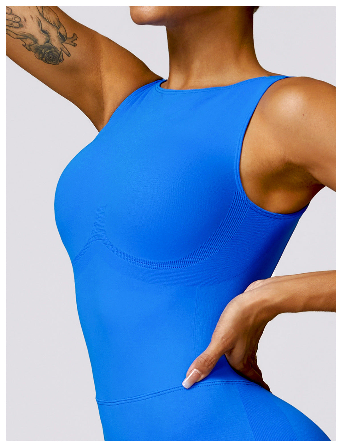 Tight Back Yoga Jumpsuit Sports Fitness Hollow Hip Lifting Yoga Jumpsuit Women