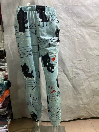 Women's Harem Pants Print Yoga Boho Sports Trousers With Pockets