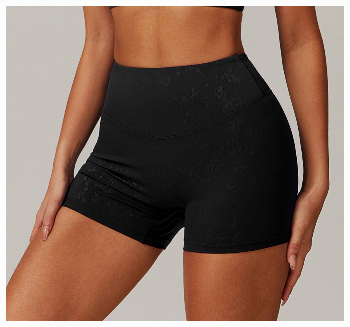 Women's Bronzing Casual Tight Yoga Shorts
