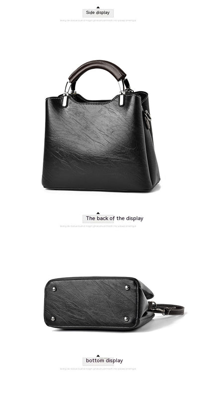 Simple Retro Small Handbag Women