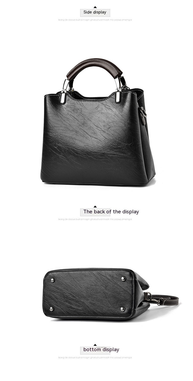 Simple Retro Small Handbag Women
