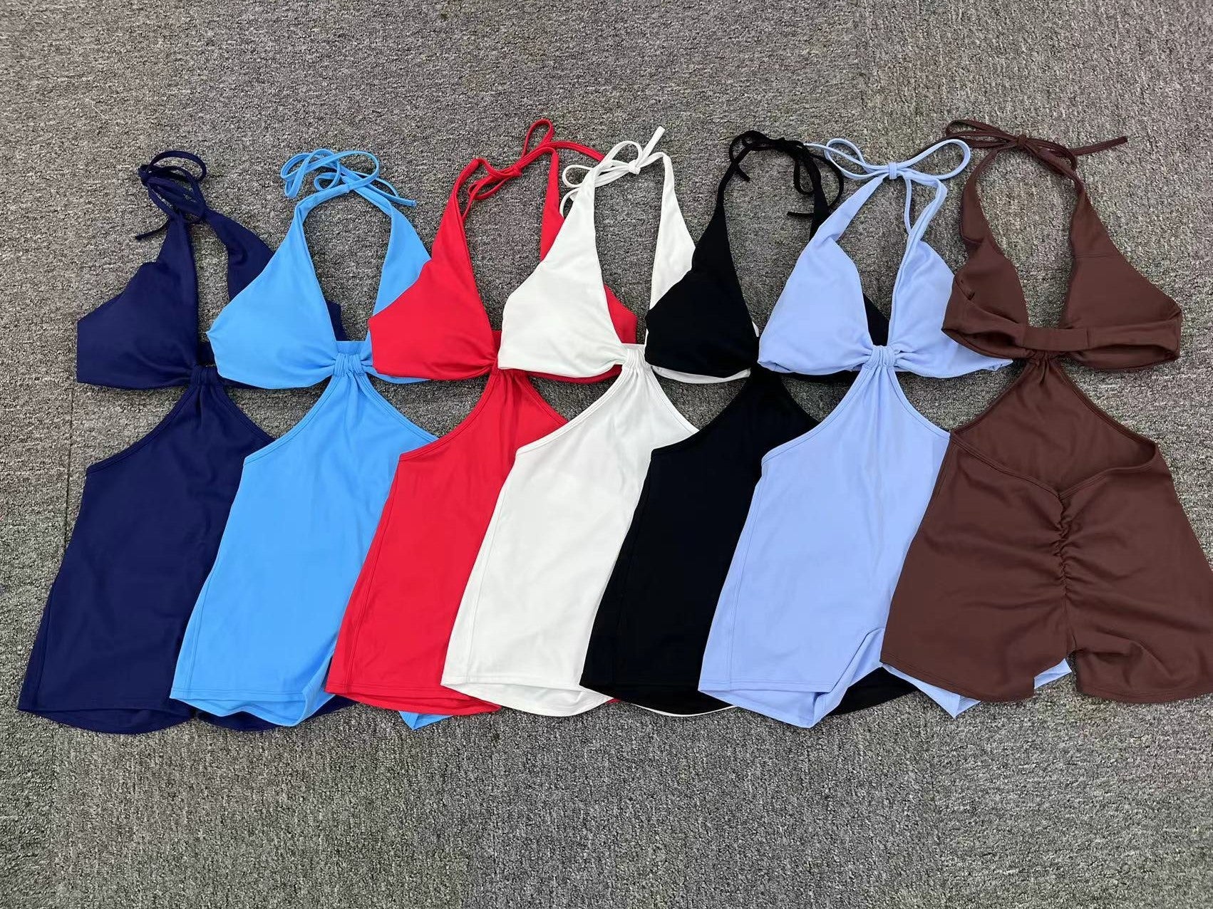 Tight Fitness Fake Two Pieces Yoga Jumpsuit