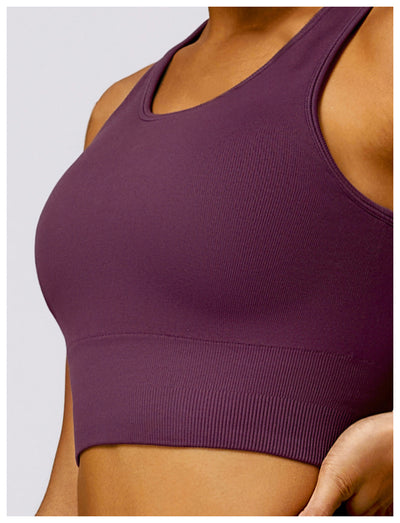 Women's Fashion Seamless Yoga Vest Running Exercise Underwear