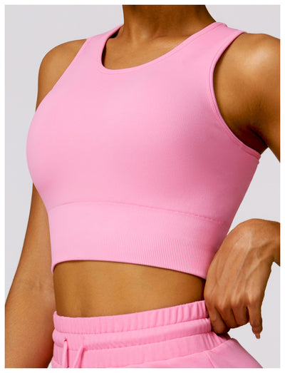 Women's Fashion Seamless Yoga Vest Running Exercise Underwear