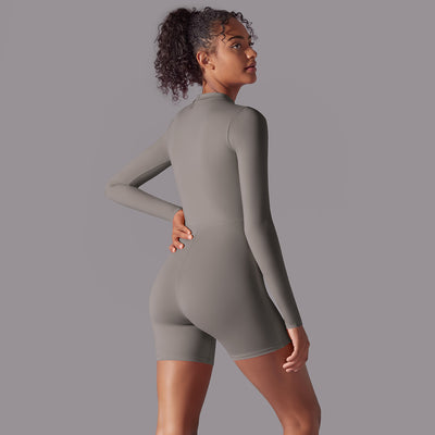 Long Sleeve One-piece Dance Fitness Sports Jumpsuit