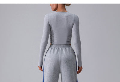 Women's Tight Long Sleeve Yoga Wear Top