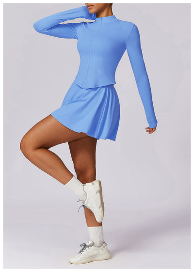 Coat Quick-drying Ice Silk Cool Feeling Running Yoga Exercise Suit