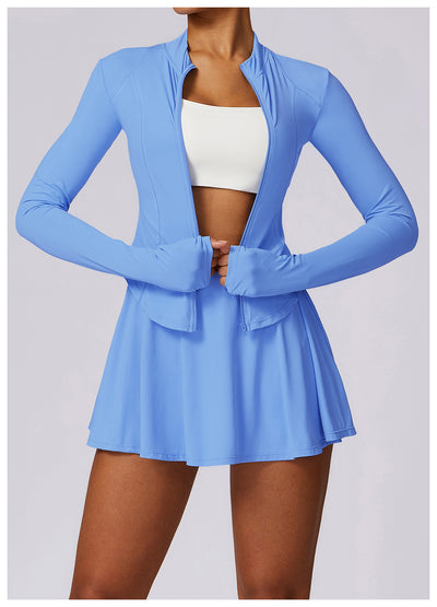 Coat Quick-drying Ice Silk Cool Feeling Running Yoga Exercise Suit