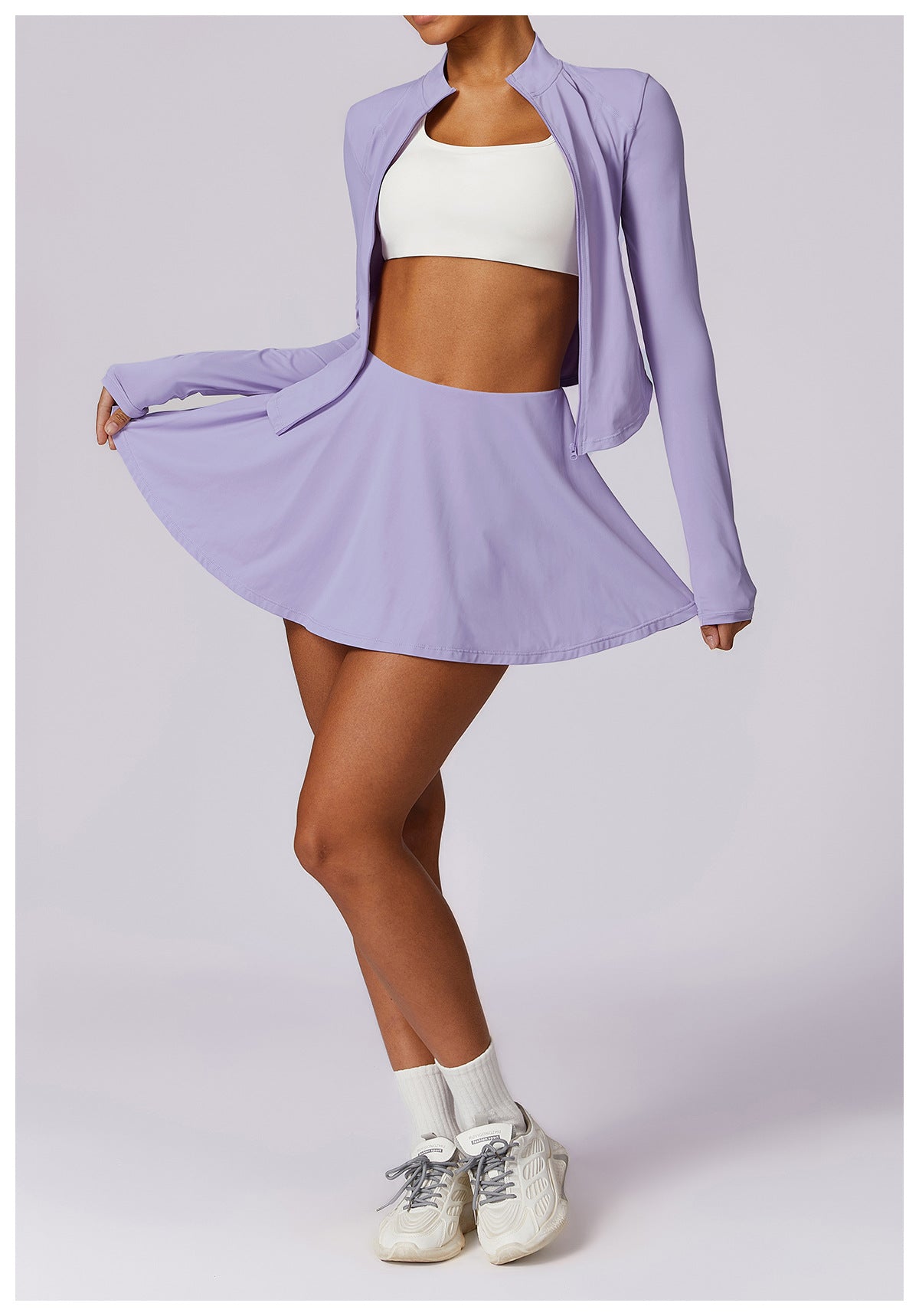 Coat Quick-drying Ice Silk Cool Feeling Running Yoga Exercise Suit