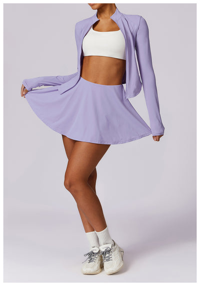 Coat Quick-drying Ice Silk Cool Feeling Running Yoga Exercise Suit