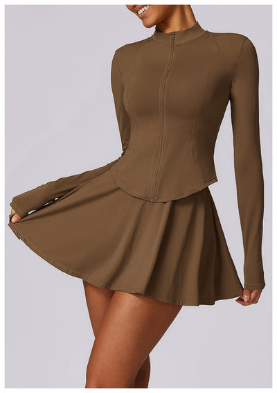 Coat Quick-drying Ice Silk Cool Feeling Running Yoga Exercise Suit