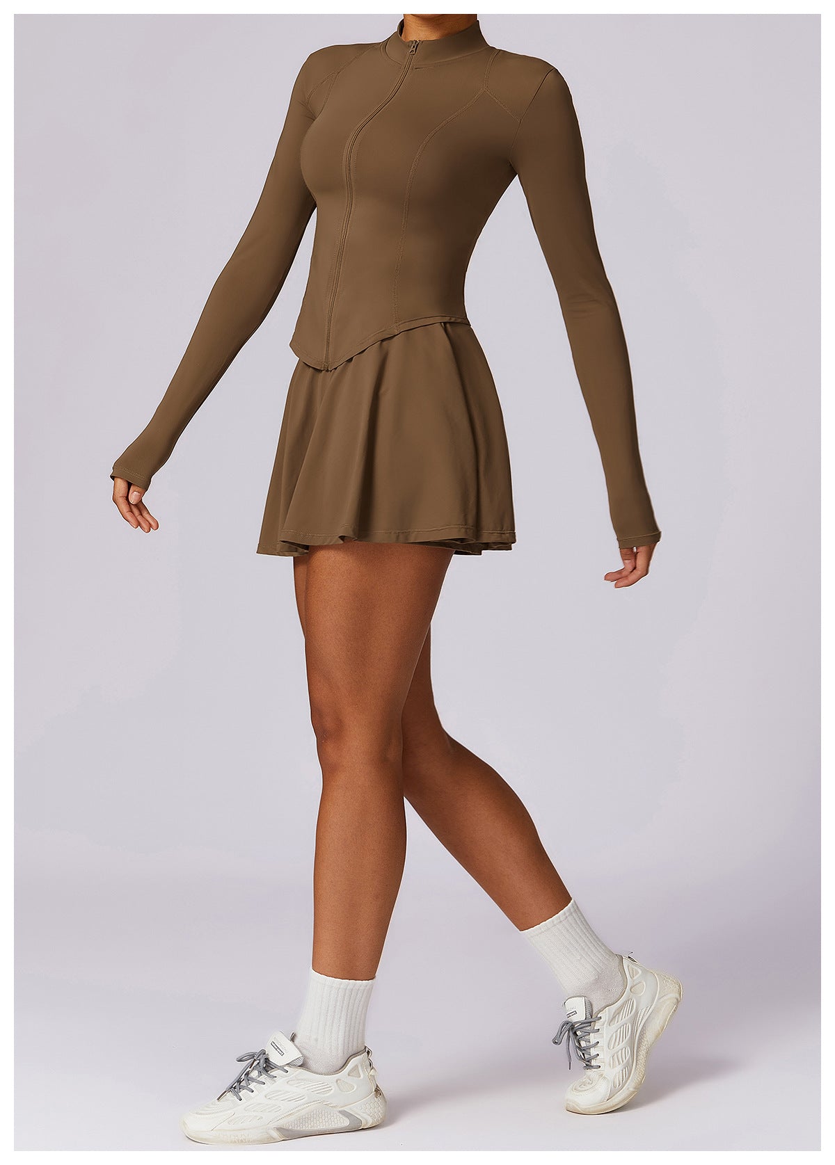 Coat Quick-drying Ice Silk Cool Feeling Running Yoga Exercise Suit