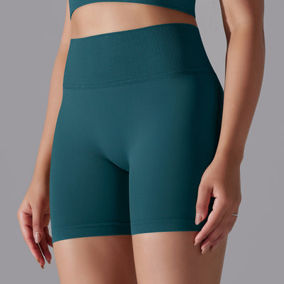 Hip Raise Skinny High Elastic Yoga Shorts