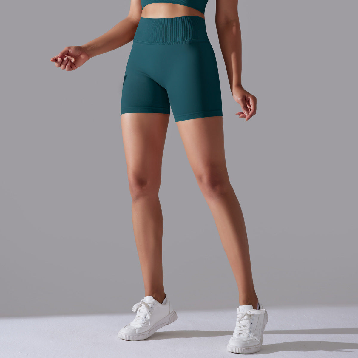 Hip Raise Skinny High Elastic Yoga Shorts