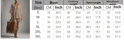 Wool Summer Loose-fit V-neck Short-sleeve Top And High-waisted Shorts Set