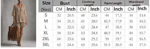 Wool Summer Loose-fit V-neck Short-sleeve Top And High-waisted Shorts Set