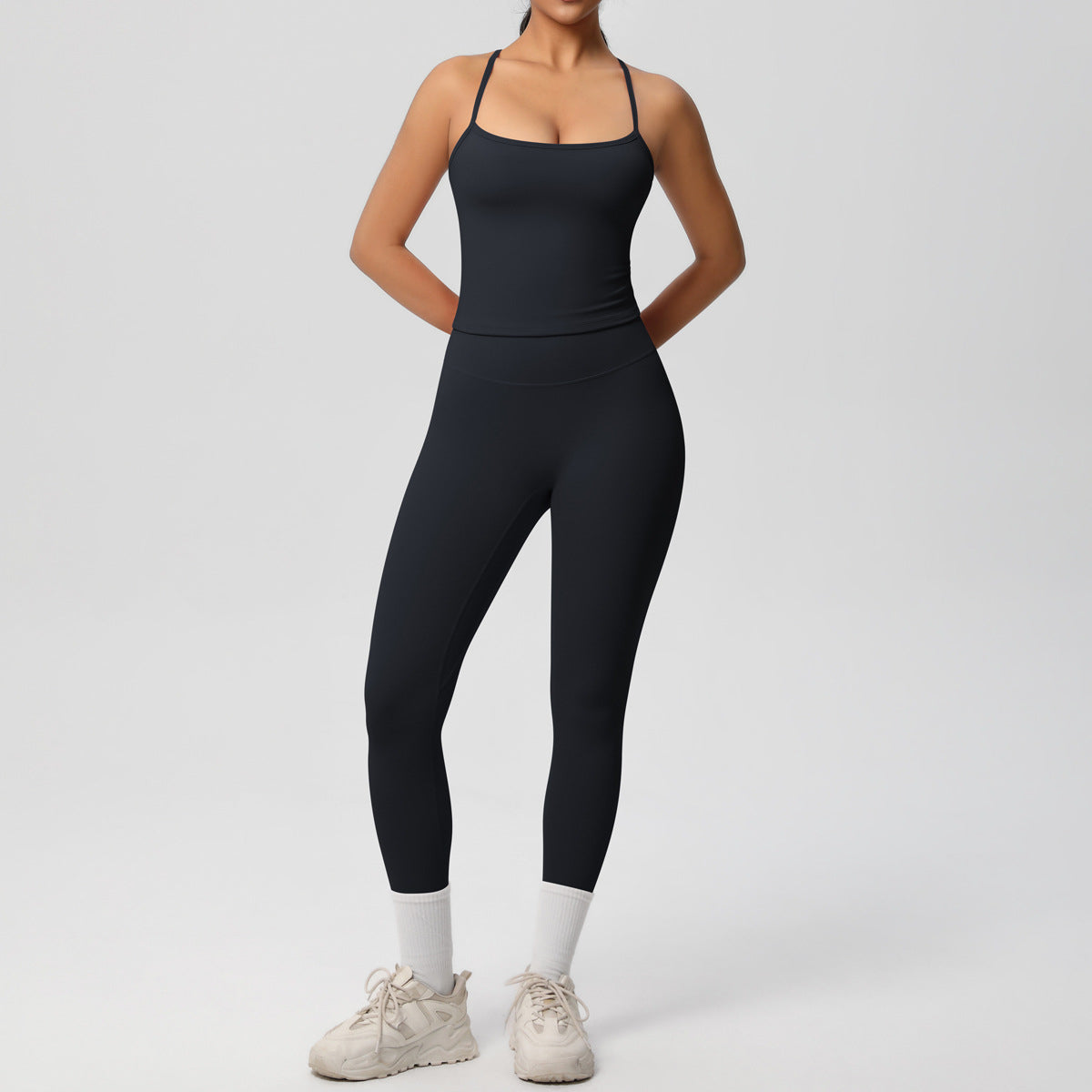 Back Tight Exercise Yoga Clothes Suit