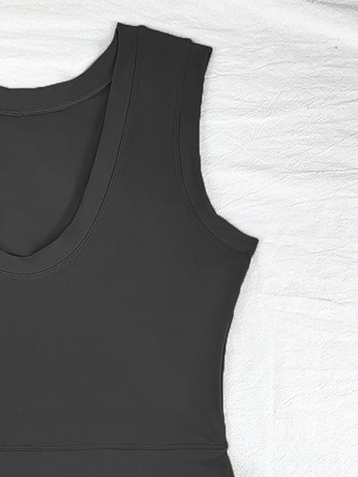Fake Two-piece Anti-exposure Tight Exercise Fitness Yoga Tennis Skirt Sport Dress