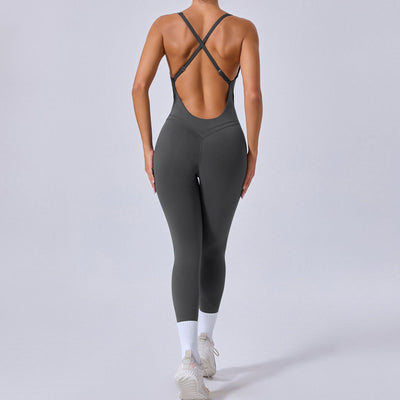 Women's Fashion Personalized One-piece Yoga Suit Jumpsuit