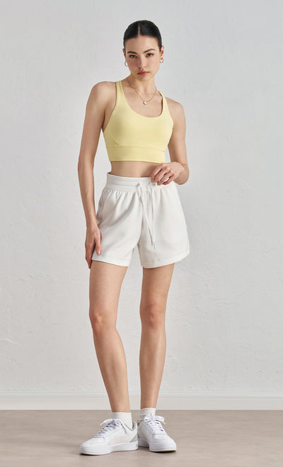 Air Layer Loose And Simple Yoga Shorts