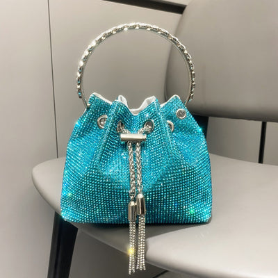 European And American Shiny Diamond Handbag For Women