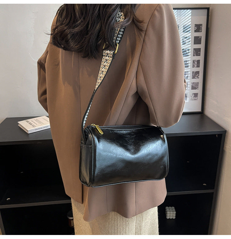 High-end Textured Fashionable Shoulder And Crossbody Bag