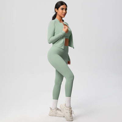 Outdoor Sports Tight-fitting Yoga Outfit Set