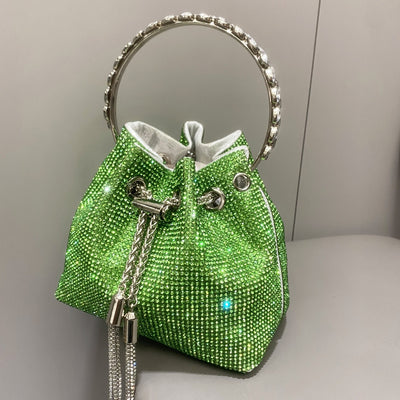 European And American Shiny Diamond Handbag For Women