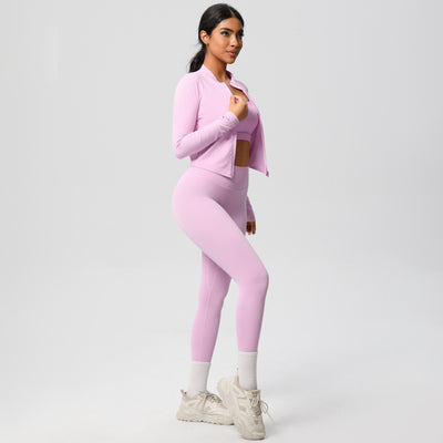 Outdoor Sports Tight-fitting Yoga Outfit Set