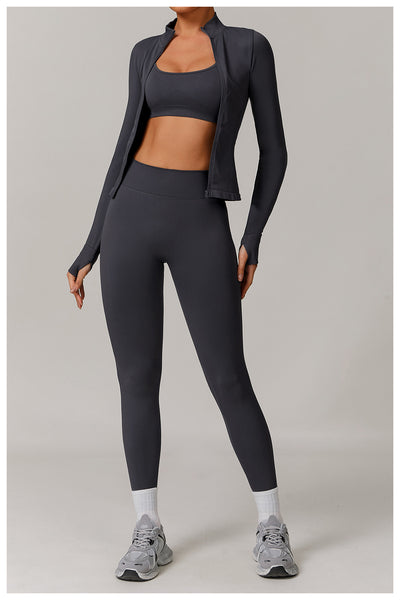 Seamless Beauty Back Yoga Suit Running Quick-drying Tight Workout Clothes