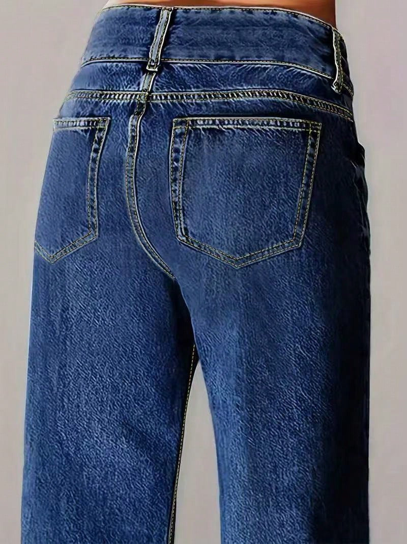 Women's Casual Slim Fit All-matching Jeans