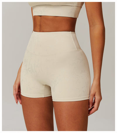 Women's Bronzing Casual Tight Yoga Shorts