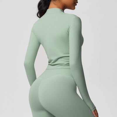 Women's Sports Tight Long Sleeve Yoga Wear Top