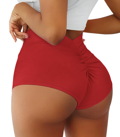 Hip Lifting Yoga Shorts Sports V Back