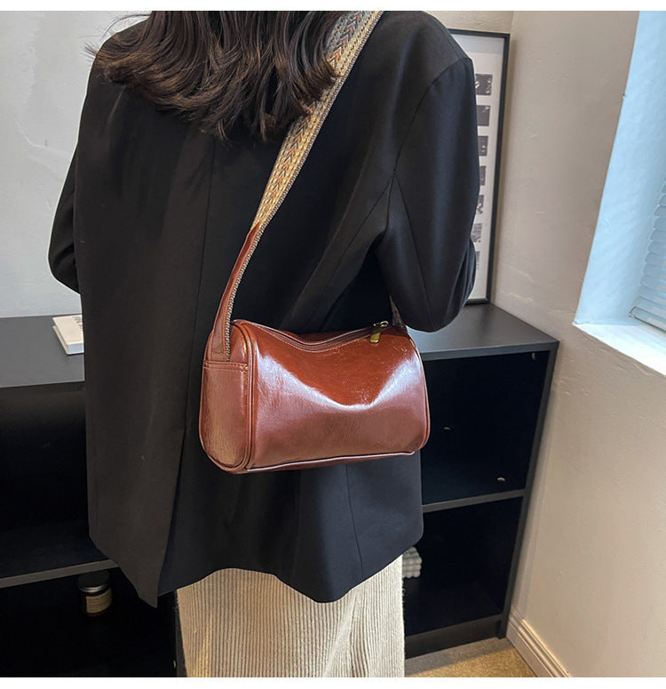 High-end Textured Fashionable Shoulder And Crossbody Bag