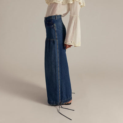 Casual Jeans For Women Loose Mid Waist Straight