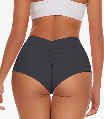 Hip Lifting Yoga Shorts Sports V Back